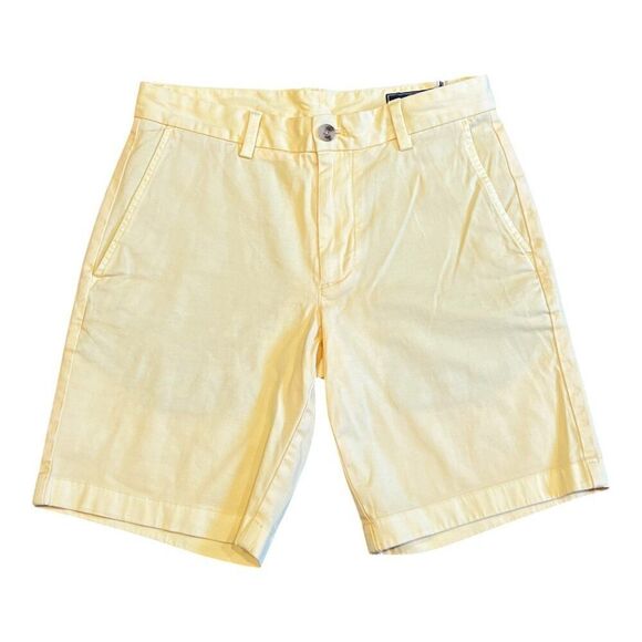 NWT! Vineyard Vines Lemon Drop Yellow Men's 9" Stretch Breaker Short Size 28 - Picture 1 of 4
